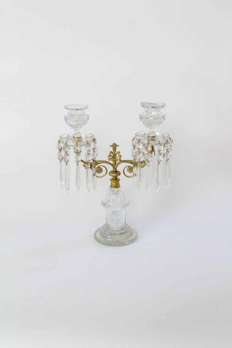 Paire de chandeliers anglais du début du 19e siècle en vente 1