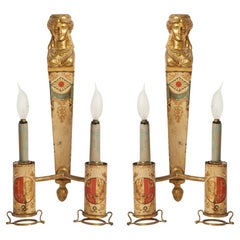 A Pair of Early 19th Century French Sconces