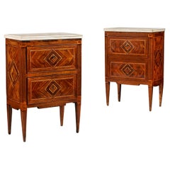 Pair of Early 19th Century Roman Bedside Cabinets