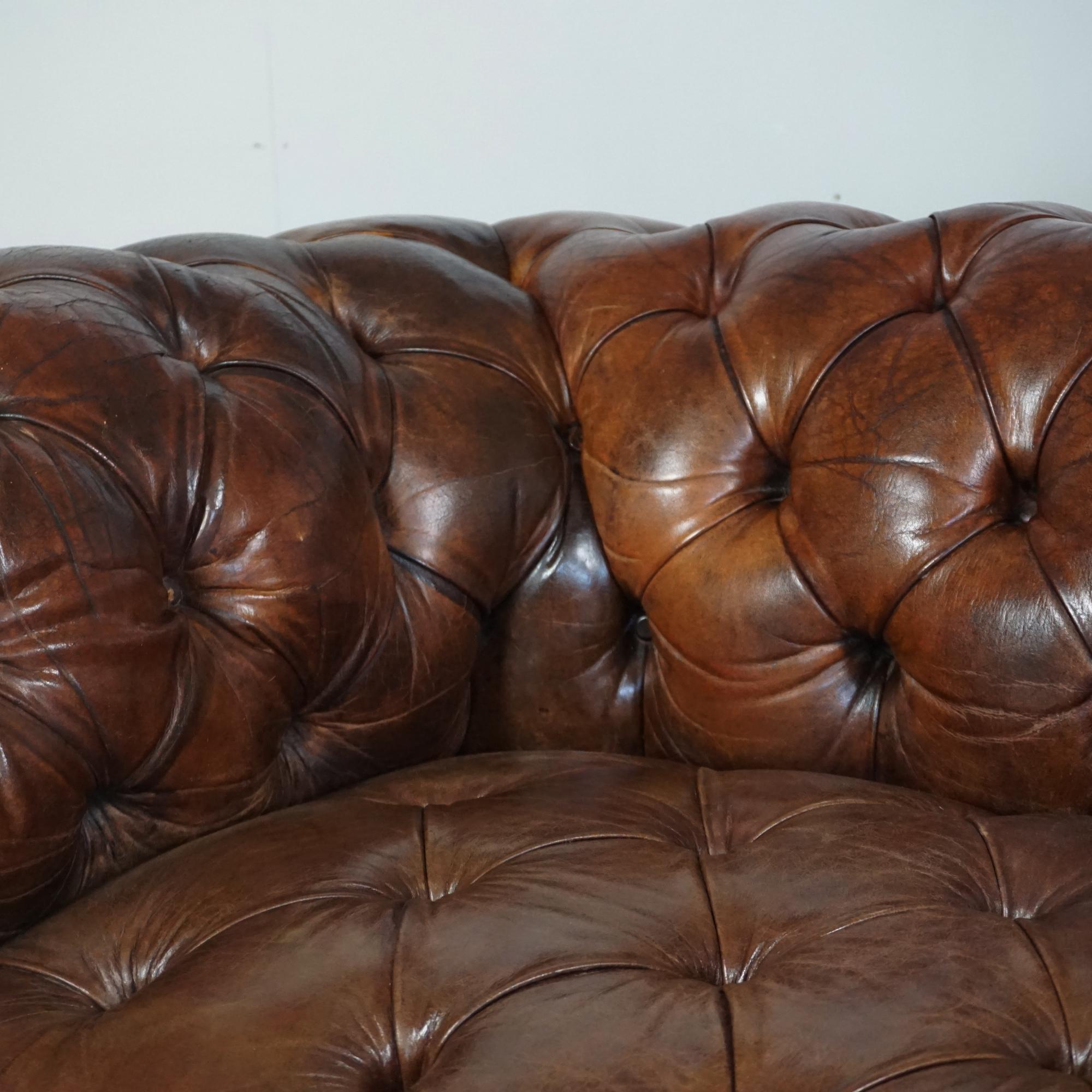 A Pair of Early 20th Century Chesterfield Sofa's For Sale 1