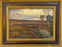 A Pair of early 20th Century French landscapes, Oil on board