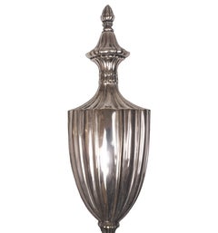 A Pair of Early 20th Century Silver Plated Sconces, Attributed to E.F. Caldwell