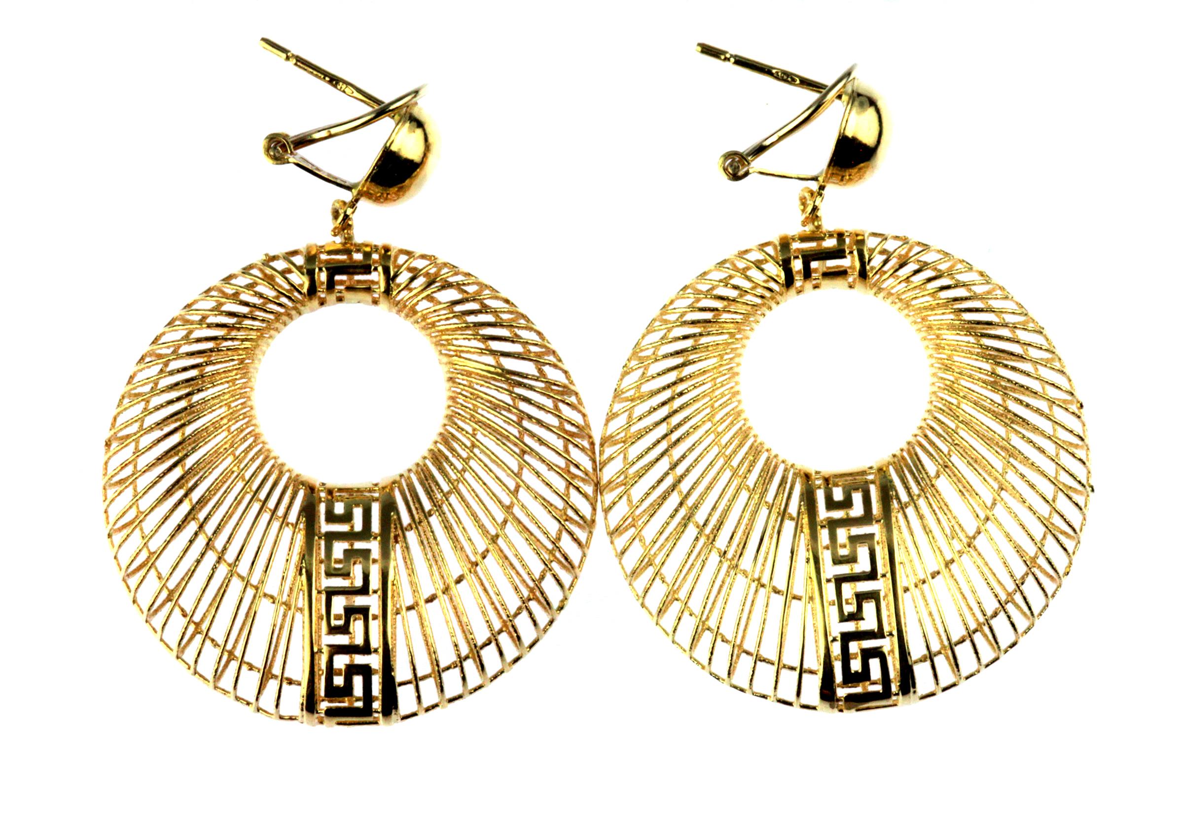 greek style earrings