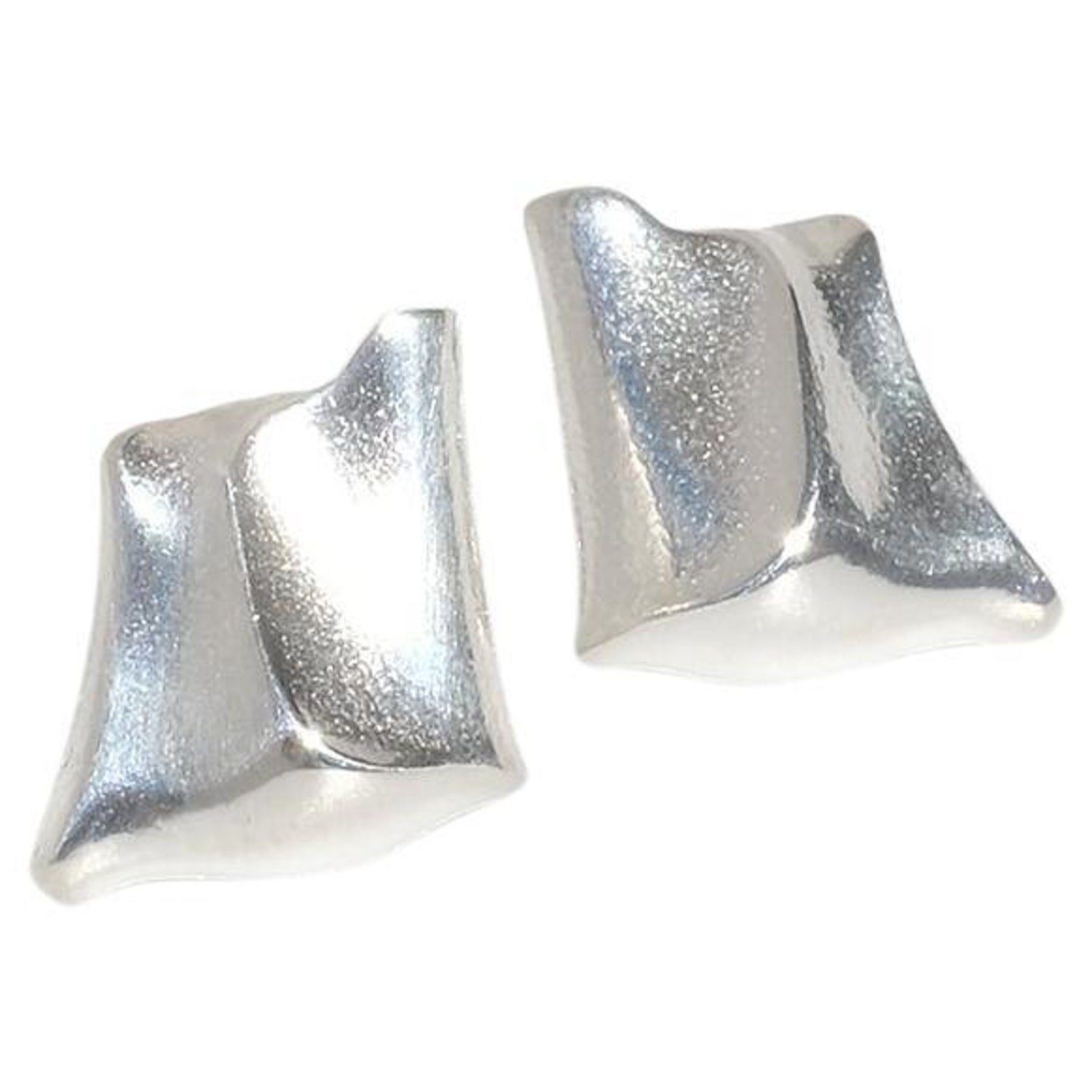 Pair of Earrings, Björn Weckström for Lapponia For Sale at 1stDibs