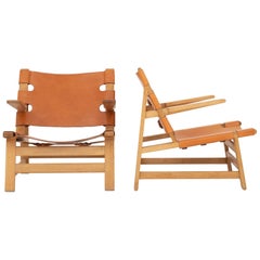 Pair of Easy Chairs by Børge Mogensen