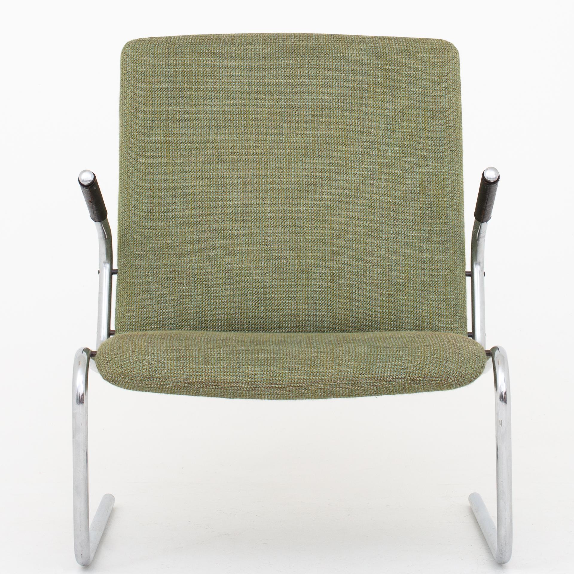 Pair of Easy Chairs by Preben Fabricius & Jørgen Kastholm For Sale 3