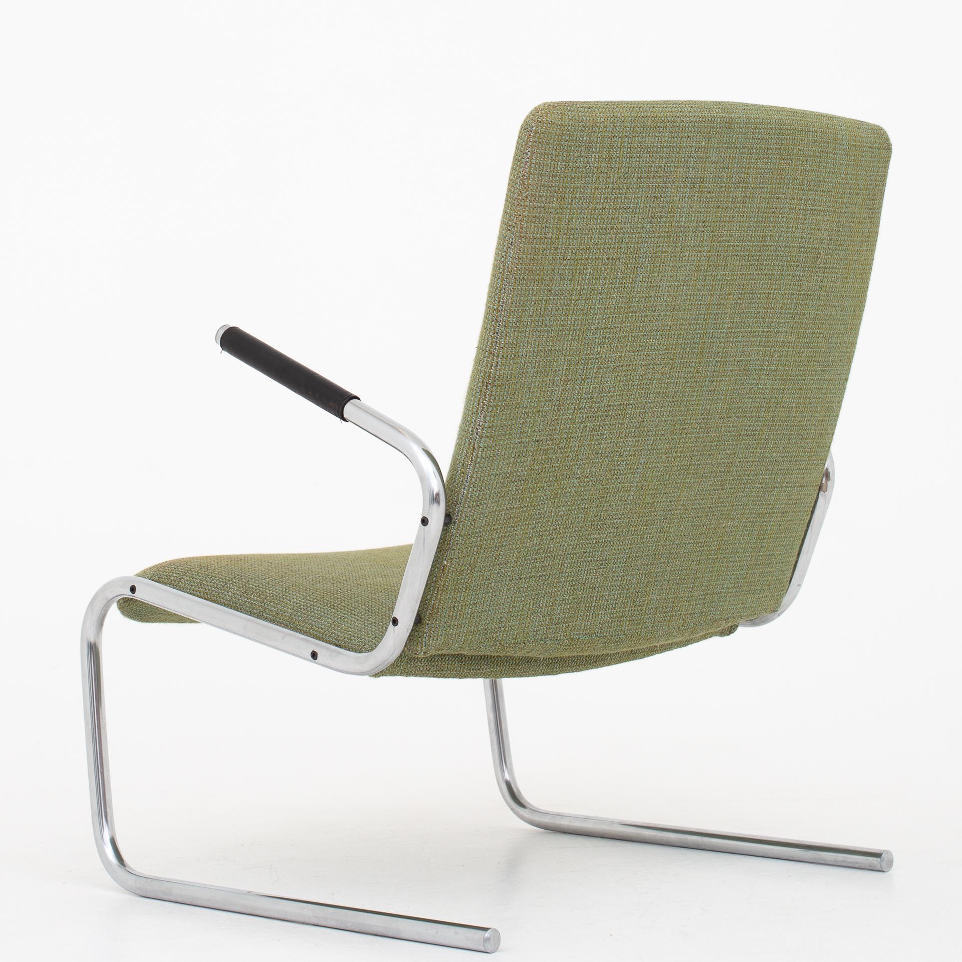 Scandinavian Modern Pair of Easy Chairs by Preben Fabricius & Jørgen Kastholm For Sale