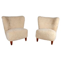 Pair of Easy Chairs, Sweden, 1930/40s