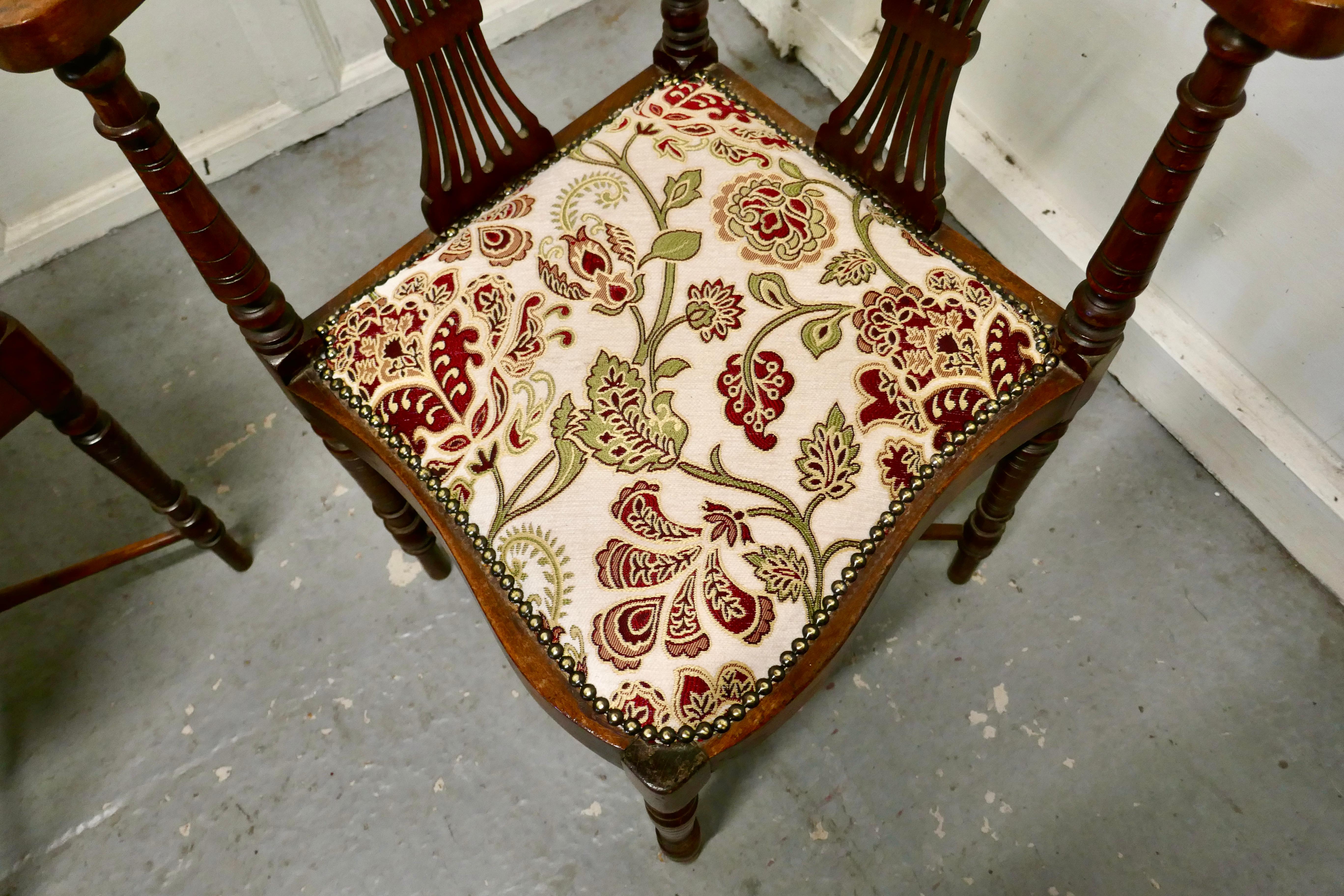 antique corner chair value