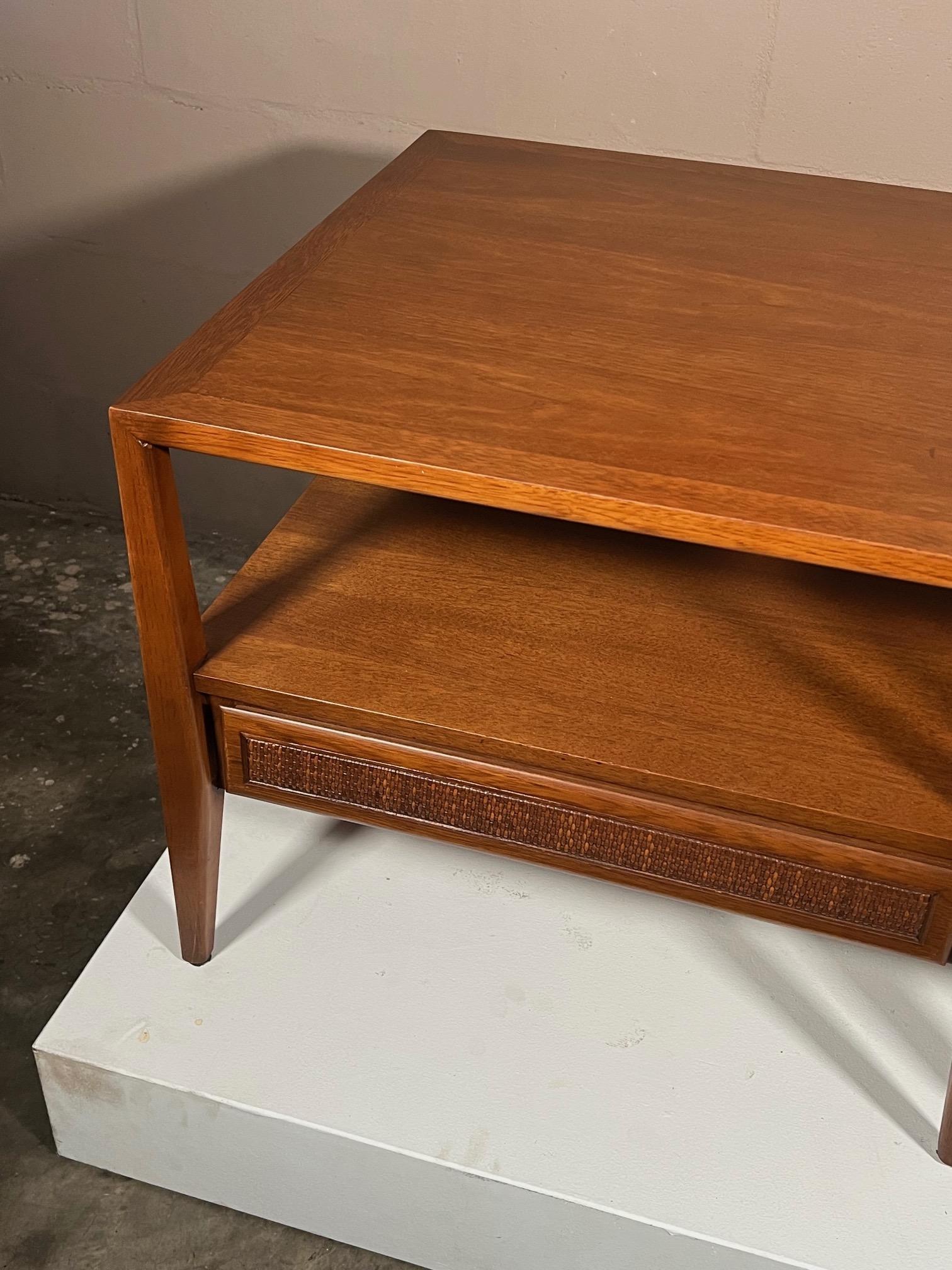 American Pair of End Tables by Century Furniture