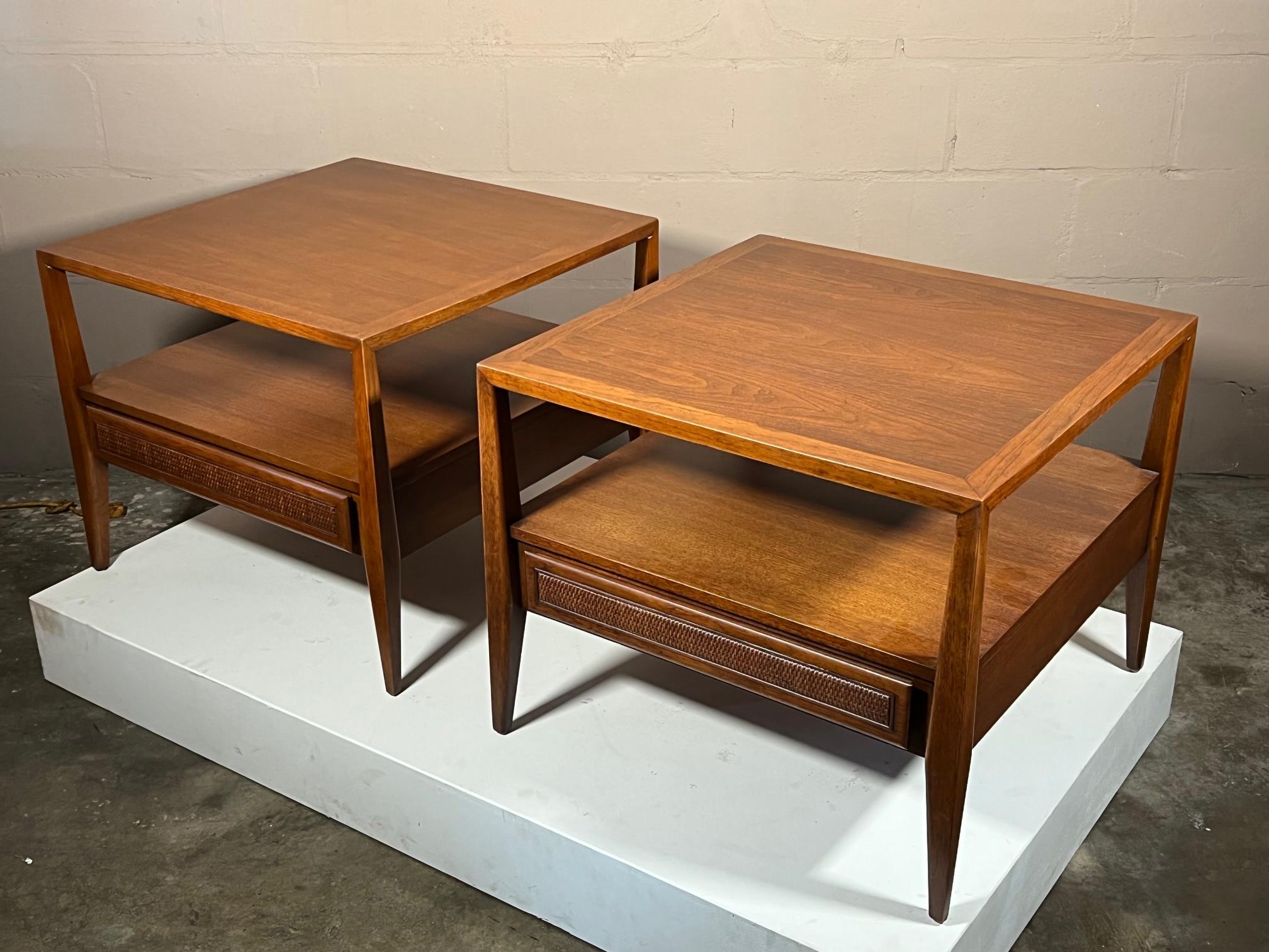 Pair of End Tables by Century Furniture In Good Condition In St.Petersburg, FL