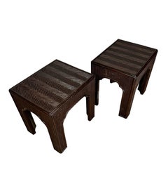 A Pair of End Tables