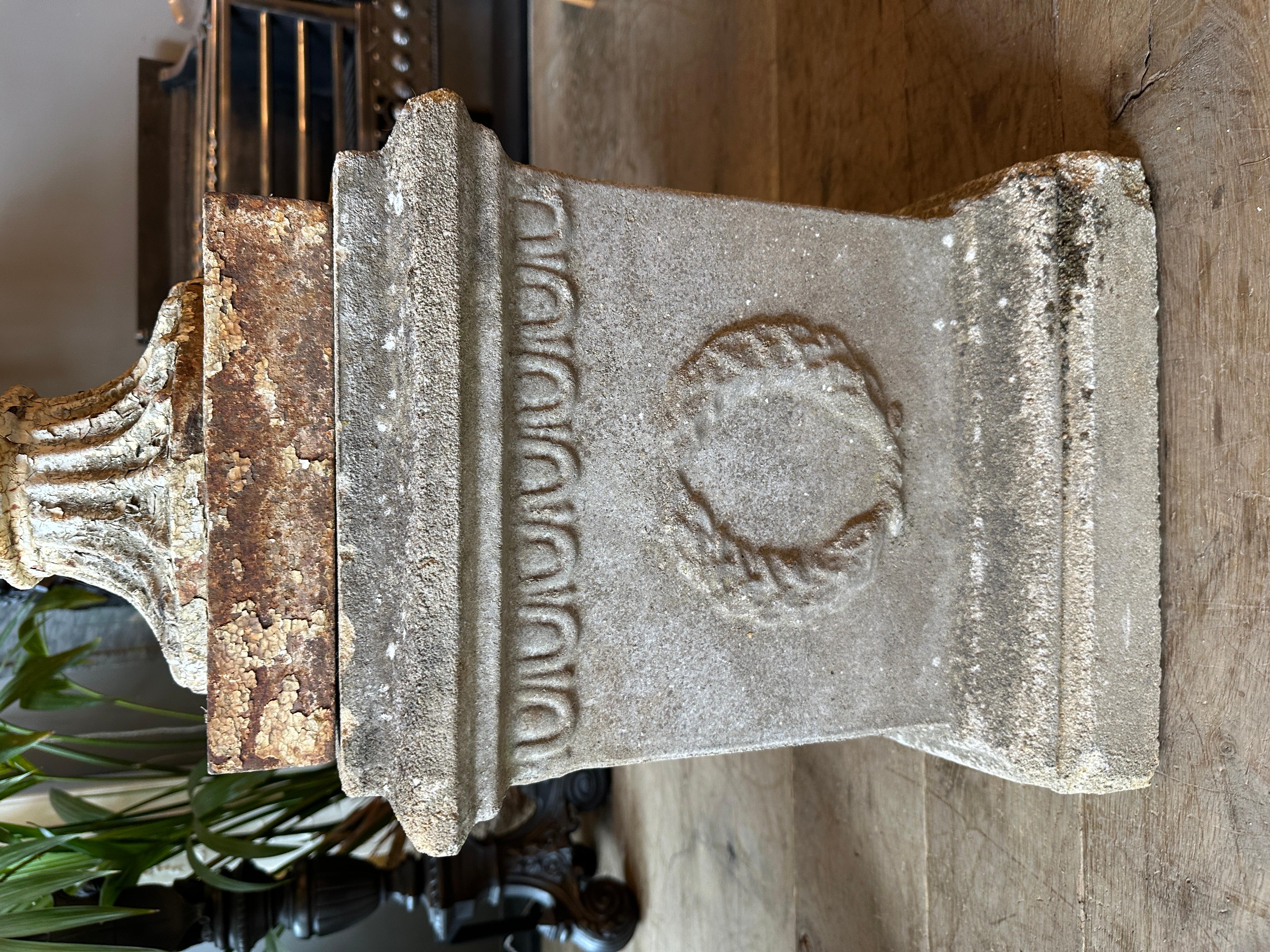 19th Century A Pair Of  English Cast Iron Tazza Urns By Andrew Handyside For Sale