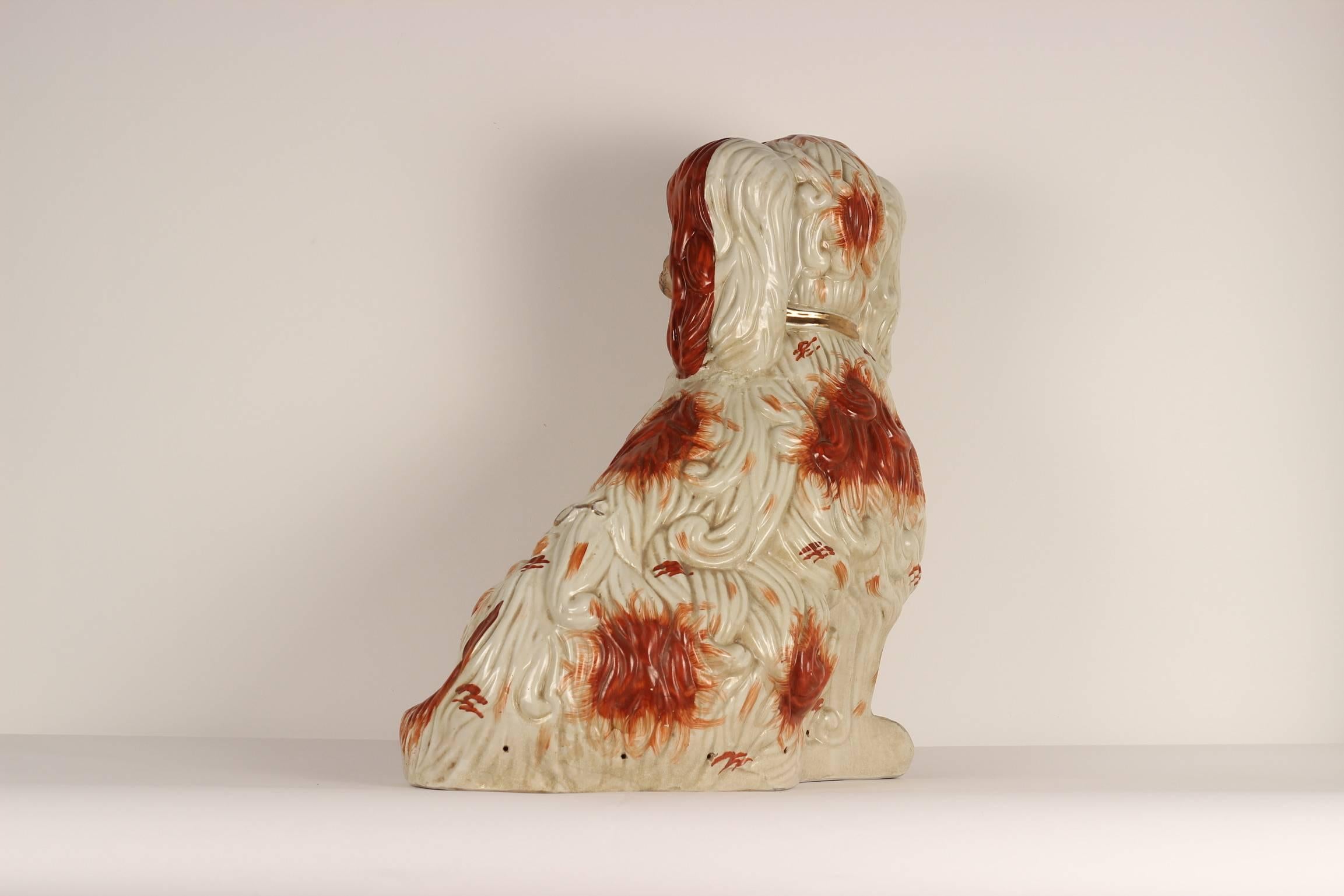 ceramic cavalier king charles spaniel