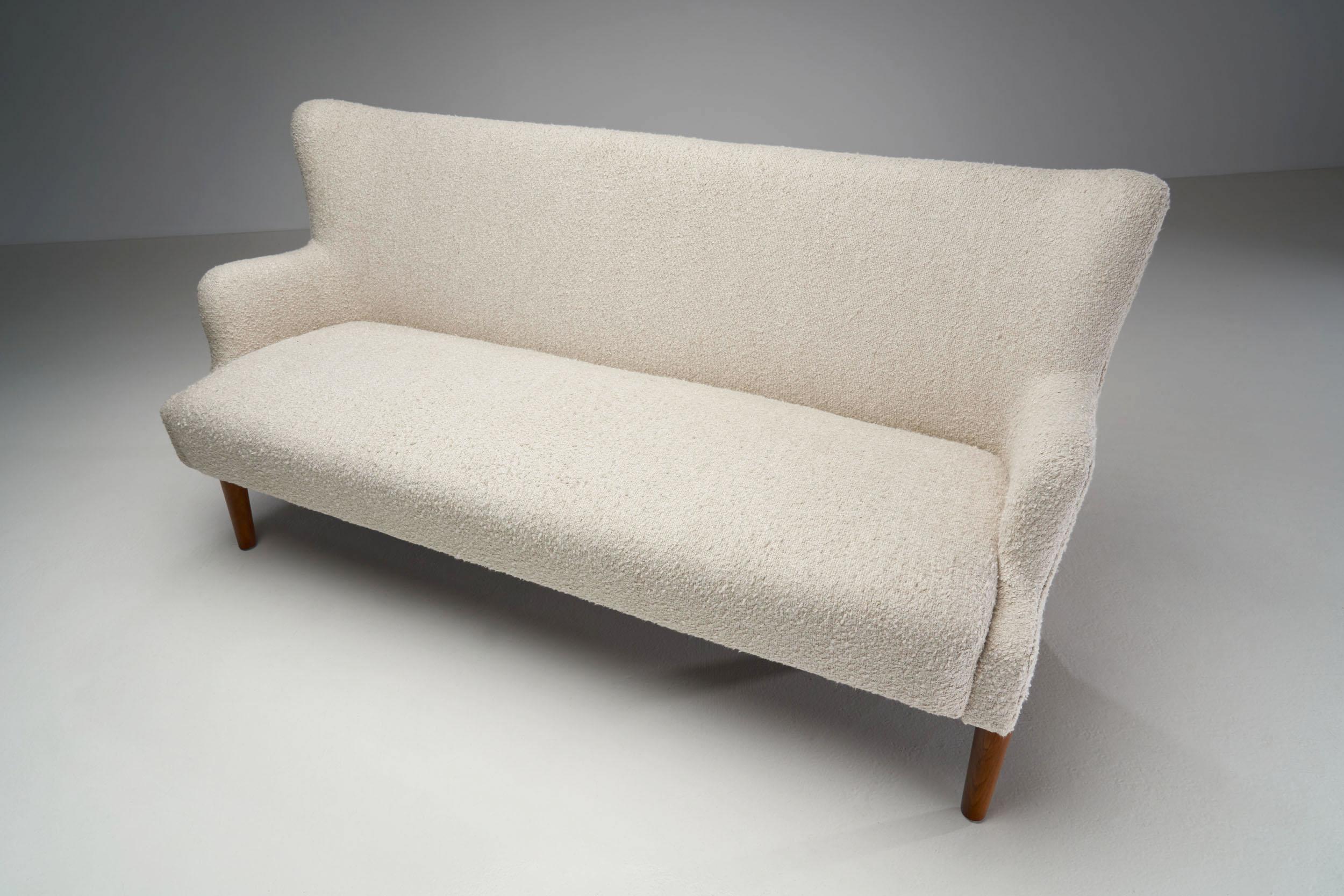 Mid-20th Century A Pair of Eva and Nils Koppel Three-Seater 
