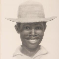 Un par de dibujos etíopes en técnica mixta ejecutados con maestría por C. Magdalinds.