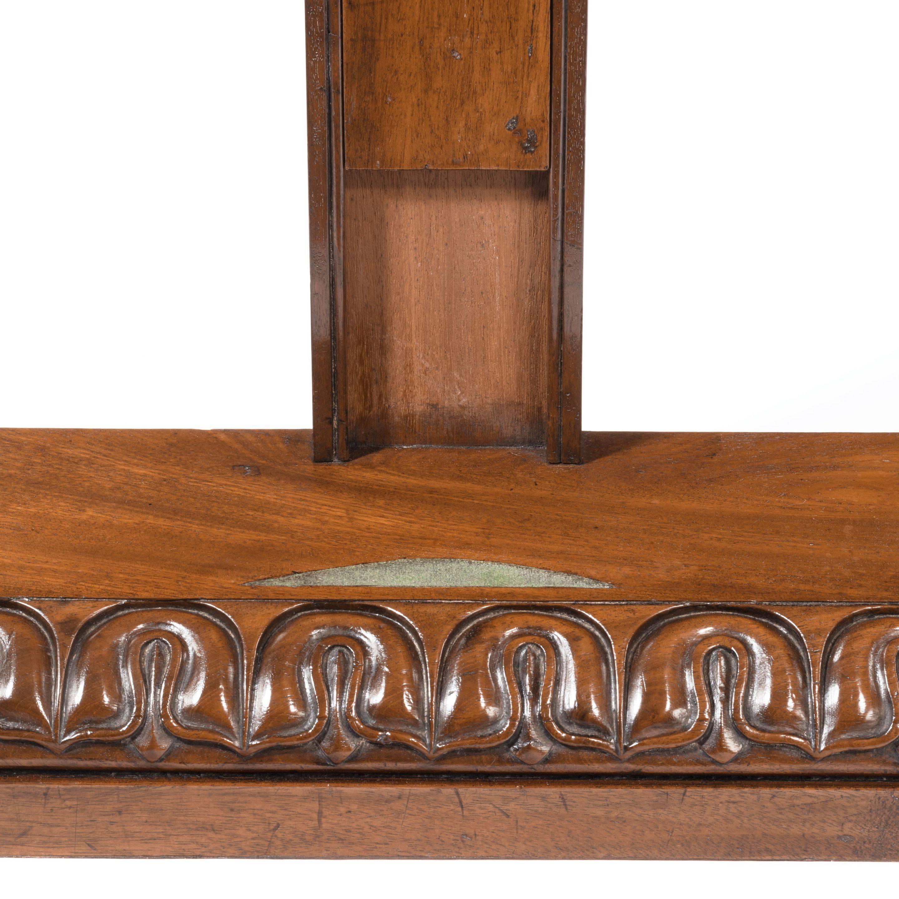 English Pair of Extending Mahogany Salver Stands Attributed to Gillows