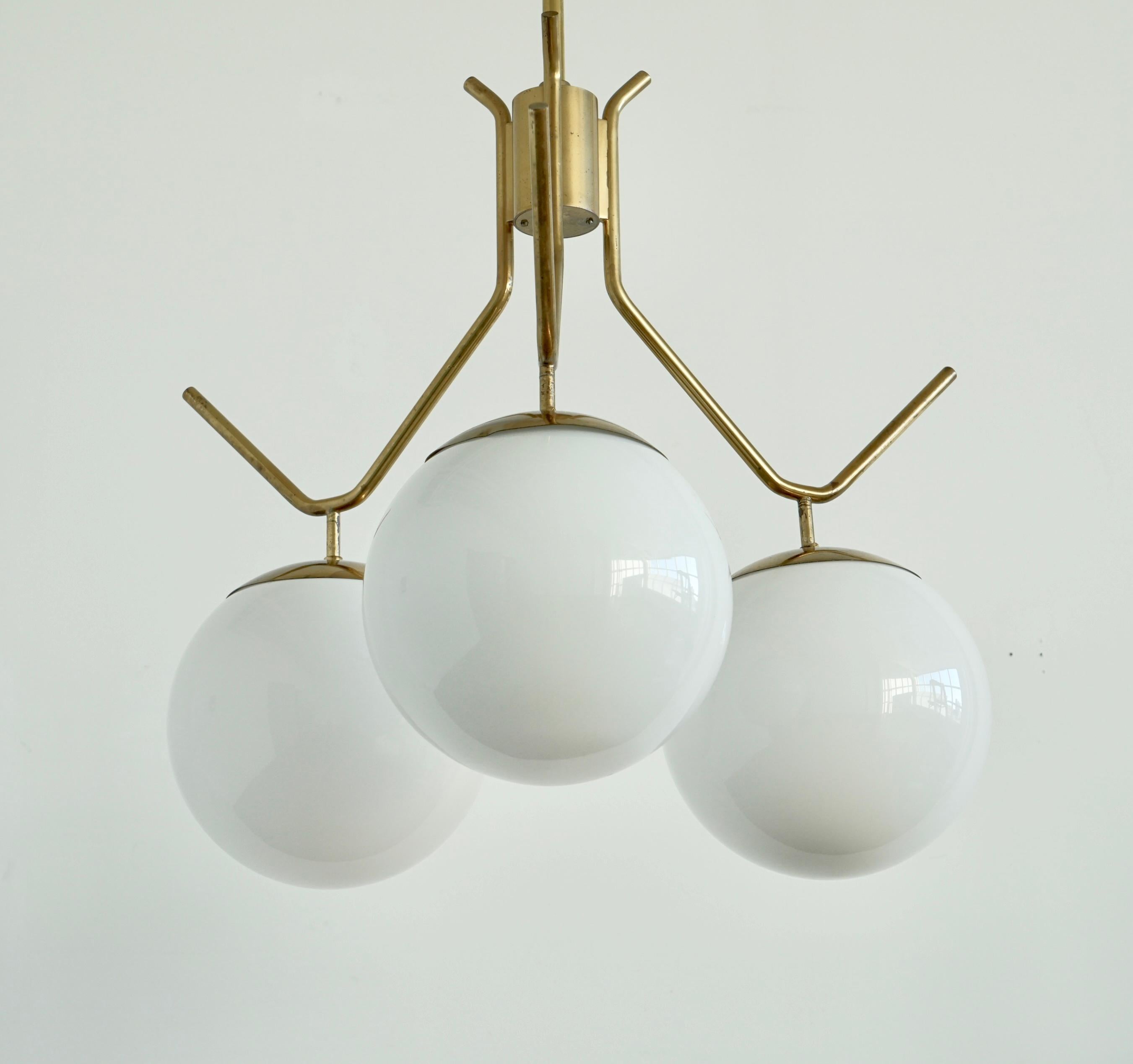 Finnish A Pair of Extra Large lightings by Pavo Tynell For Sale