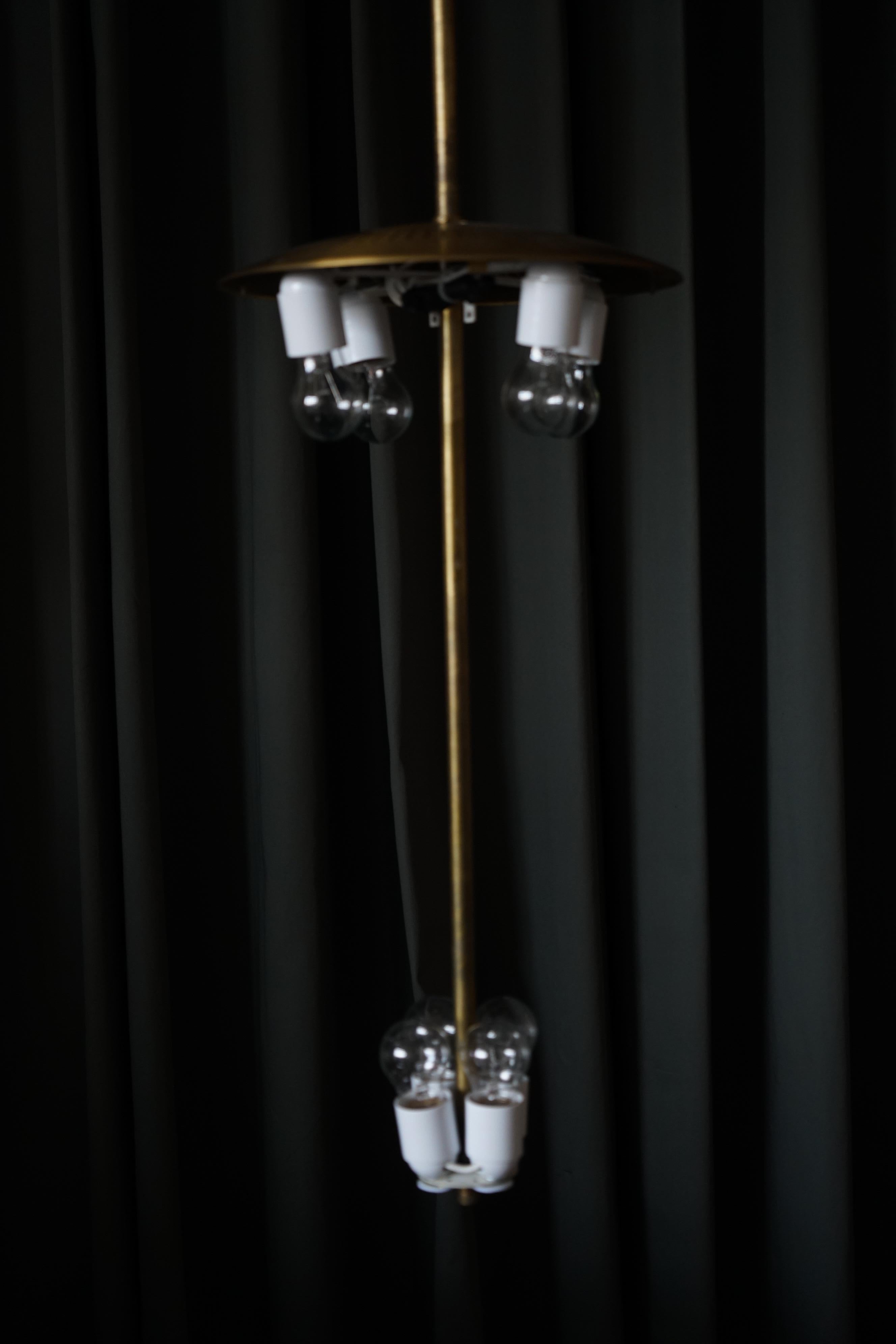 A Pair of Extra Large Pendants by ASEA For Sale 1