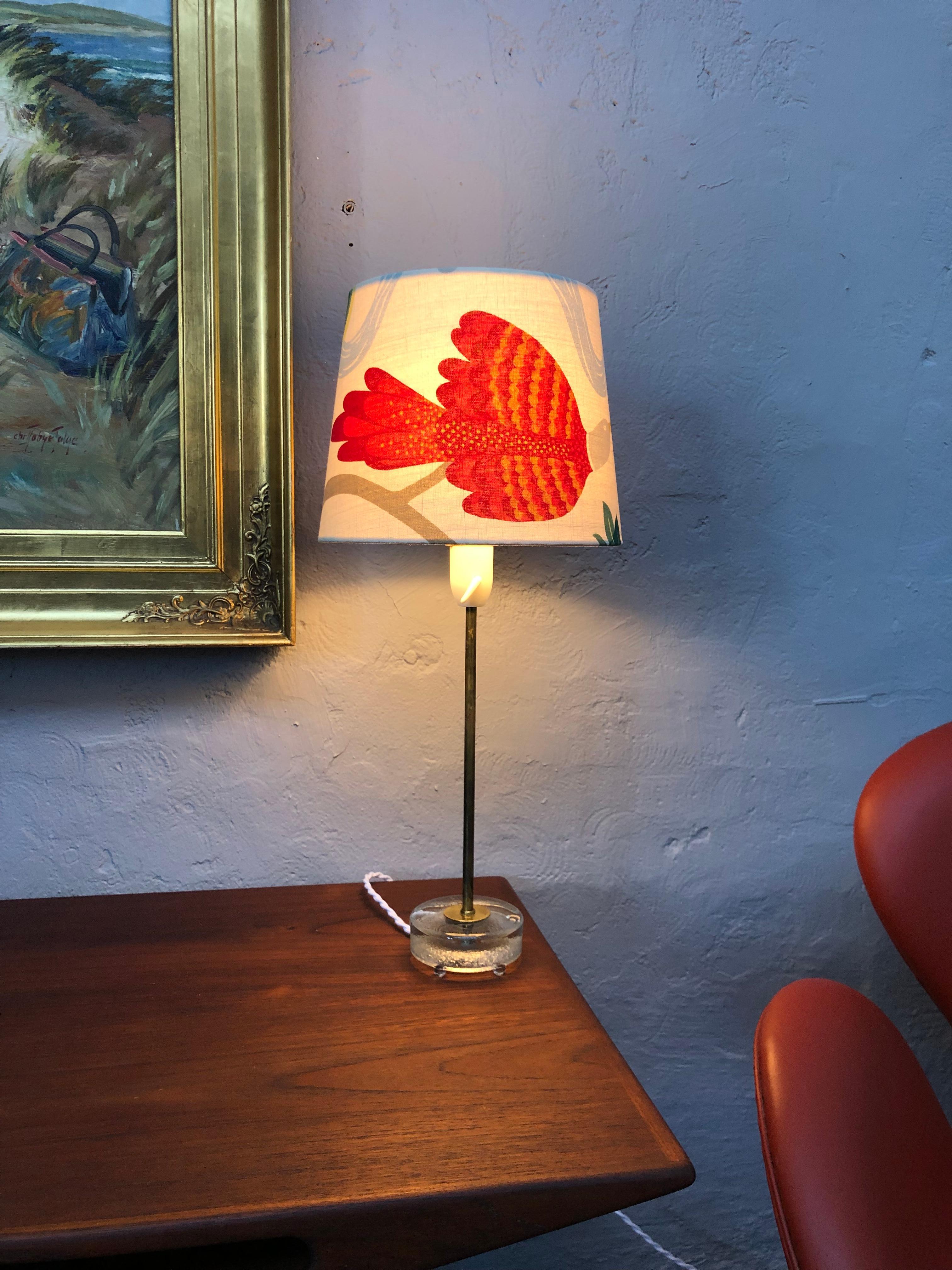 Mid-Century Modern Pair of Falkenberg Table Lamps from the 1960s