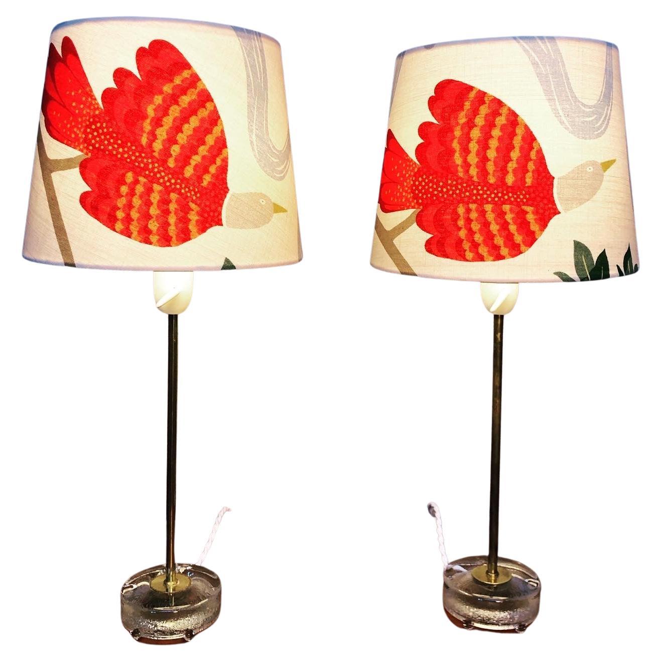 Pair of Falkenberg Table Lamps from the 1960s For Sale