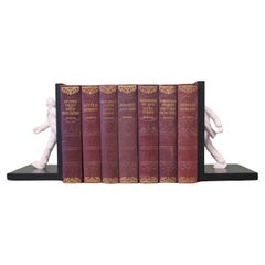 A Pair of Fantasy Bookends “The Invisible Man”  A very unusual pair of bookends