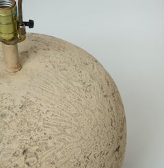 Pair of Faux Brain Coral Lamps