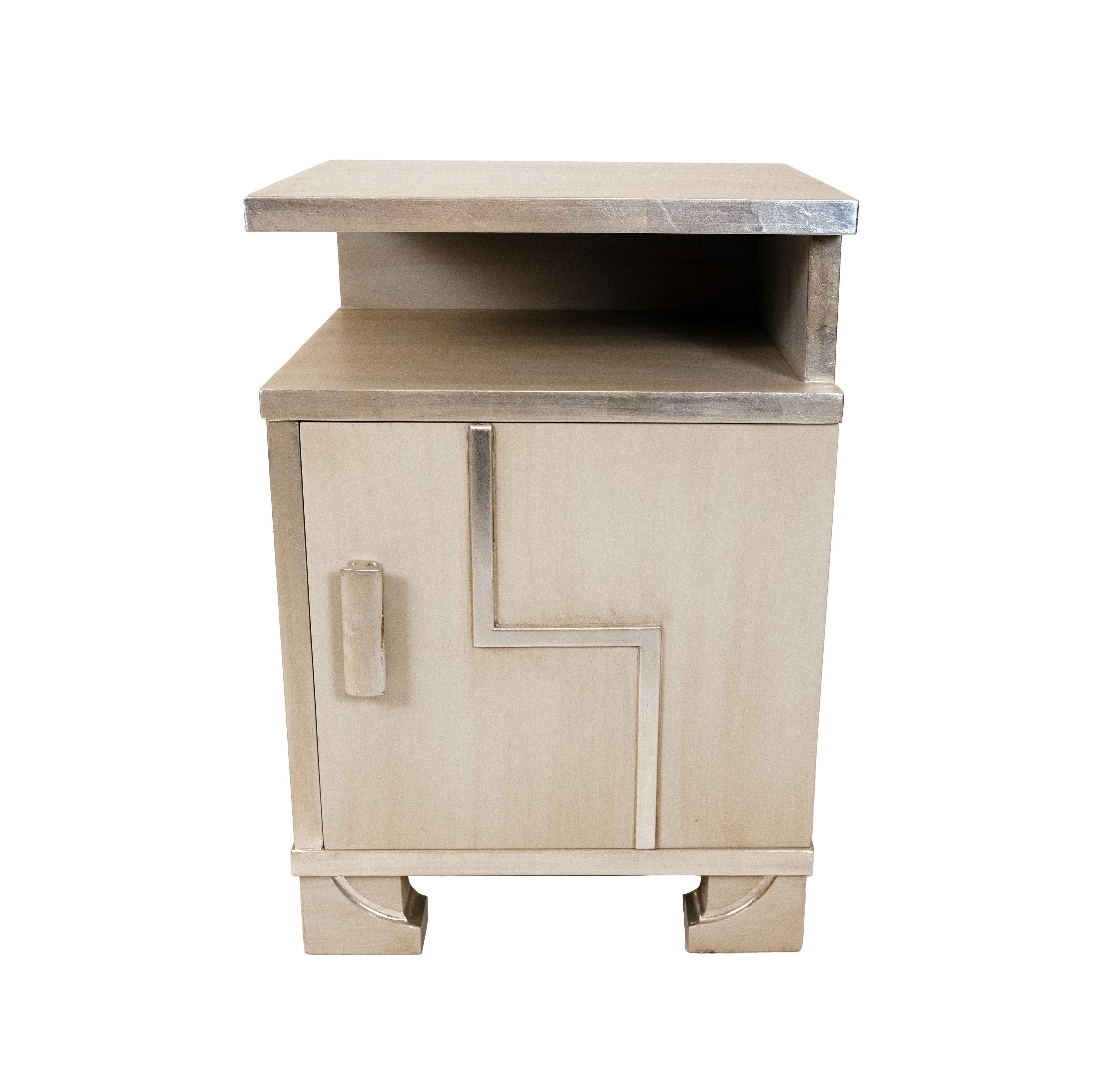 A Pair of Finnish Art Deco Side Tables For Sale 1