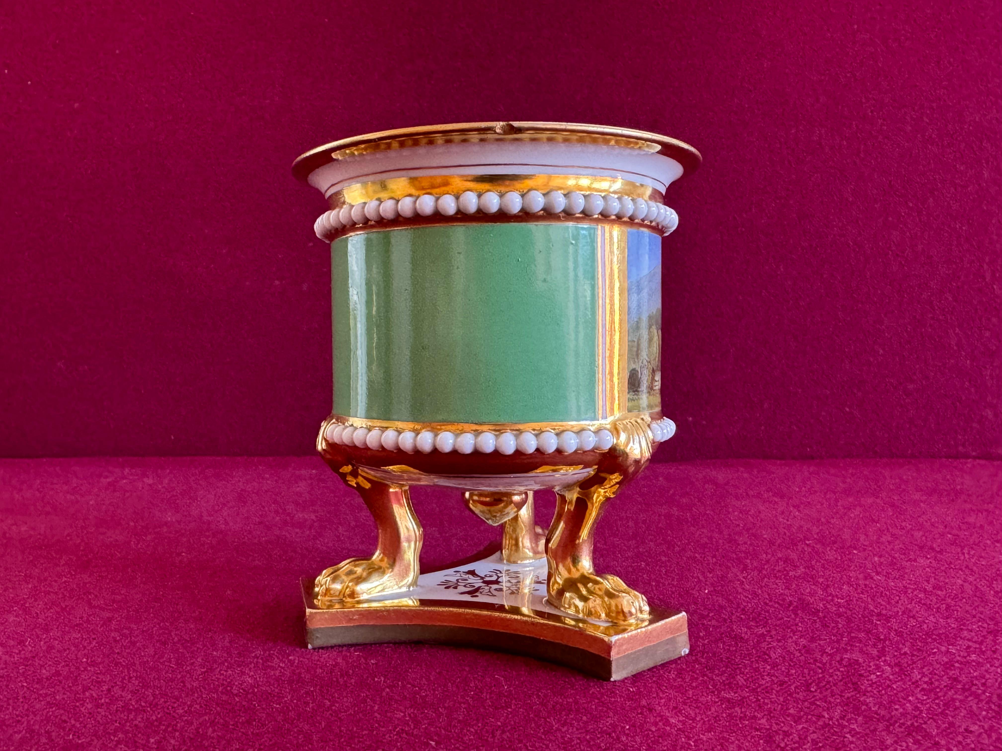 Pareja de jarrones de porcelana de Flight, Barr & Barr Worcester c.1820 Porcelana en venta