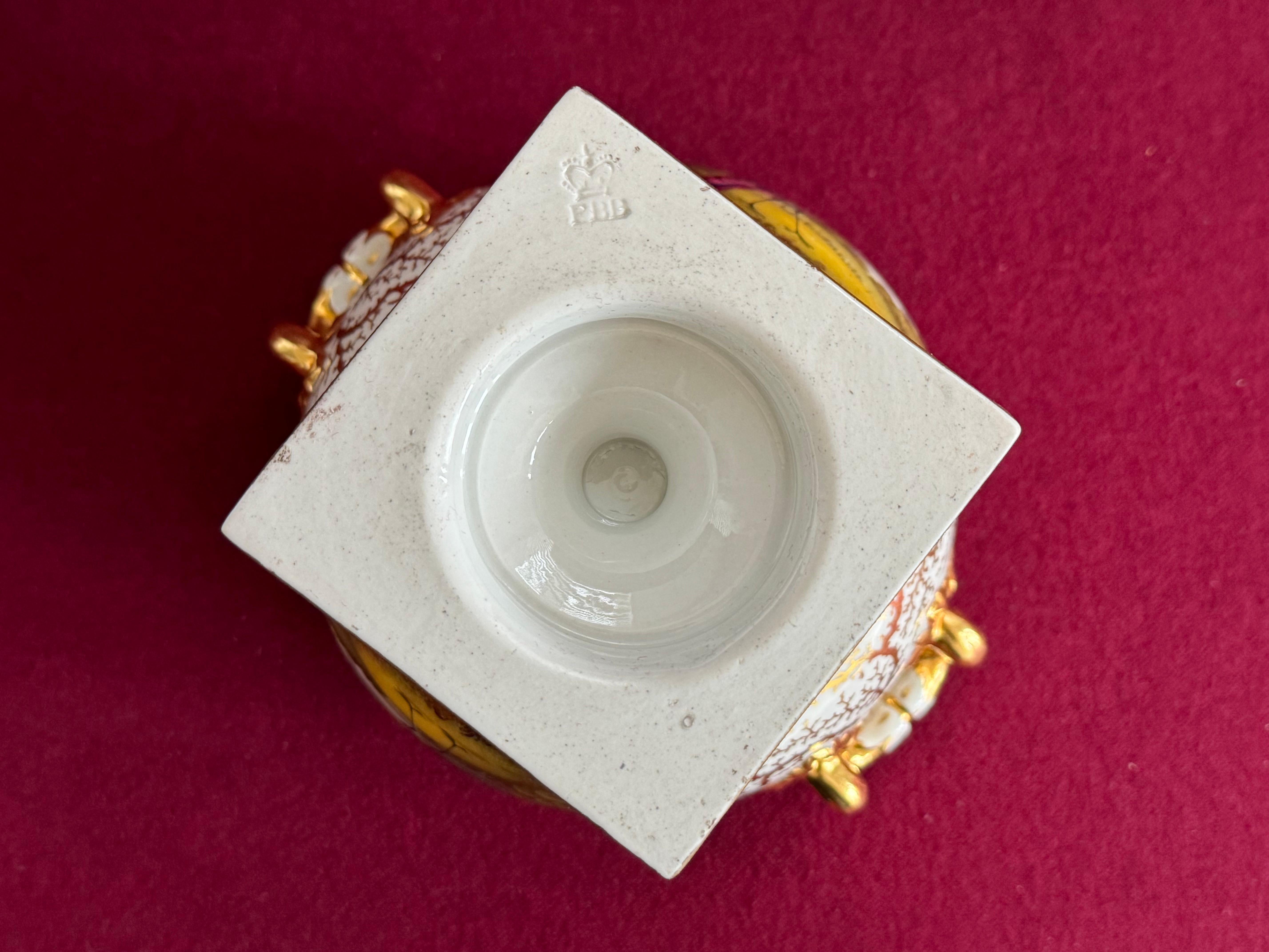 Pareja de soperas de crema de porcelana de Flight, Barr & Barr Worcester c.1820 en venta 8