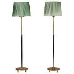 A pair of floor lamps 'Model 2564' designed by Josef Frank for Svenskt Tenn