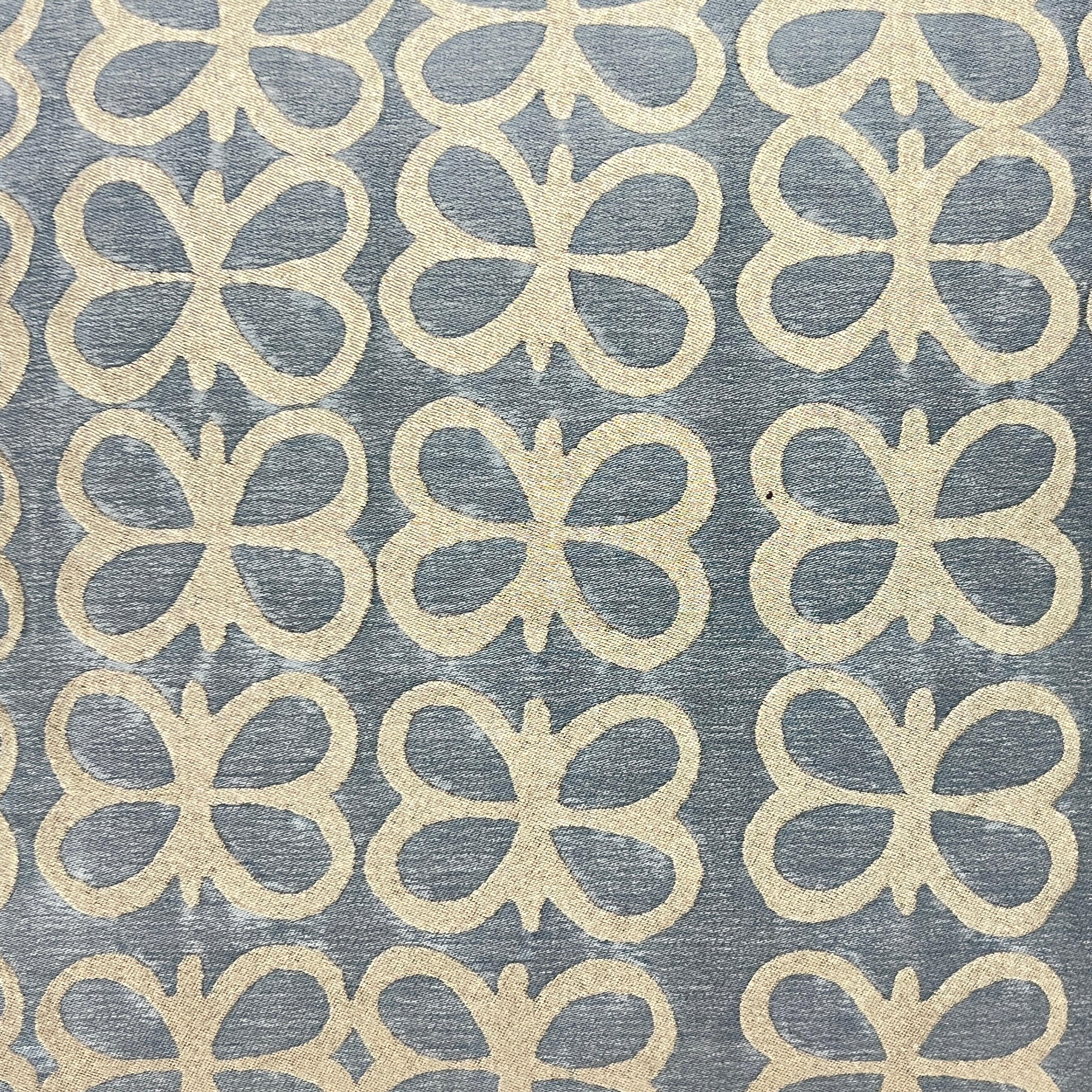 Soie Paire de coussins Fortuny dans le motif Ashanti en vente