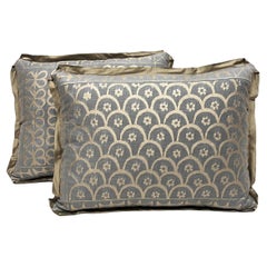 Paire de coussins Fortuny dans le motif Ashanti