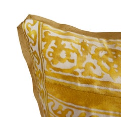 A Pair of Fortuny Cushions in the DeMedici Pattern