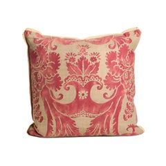 A Pair of Fortuny Cushions in the Glicine Pattern