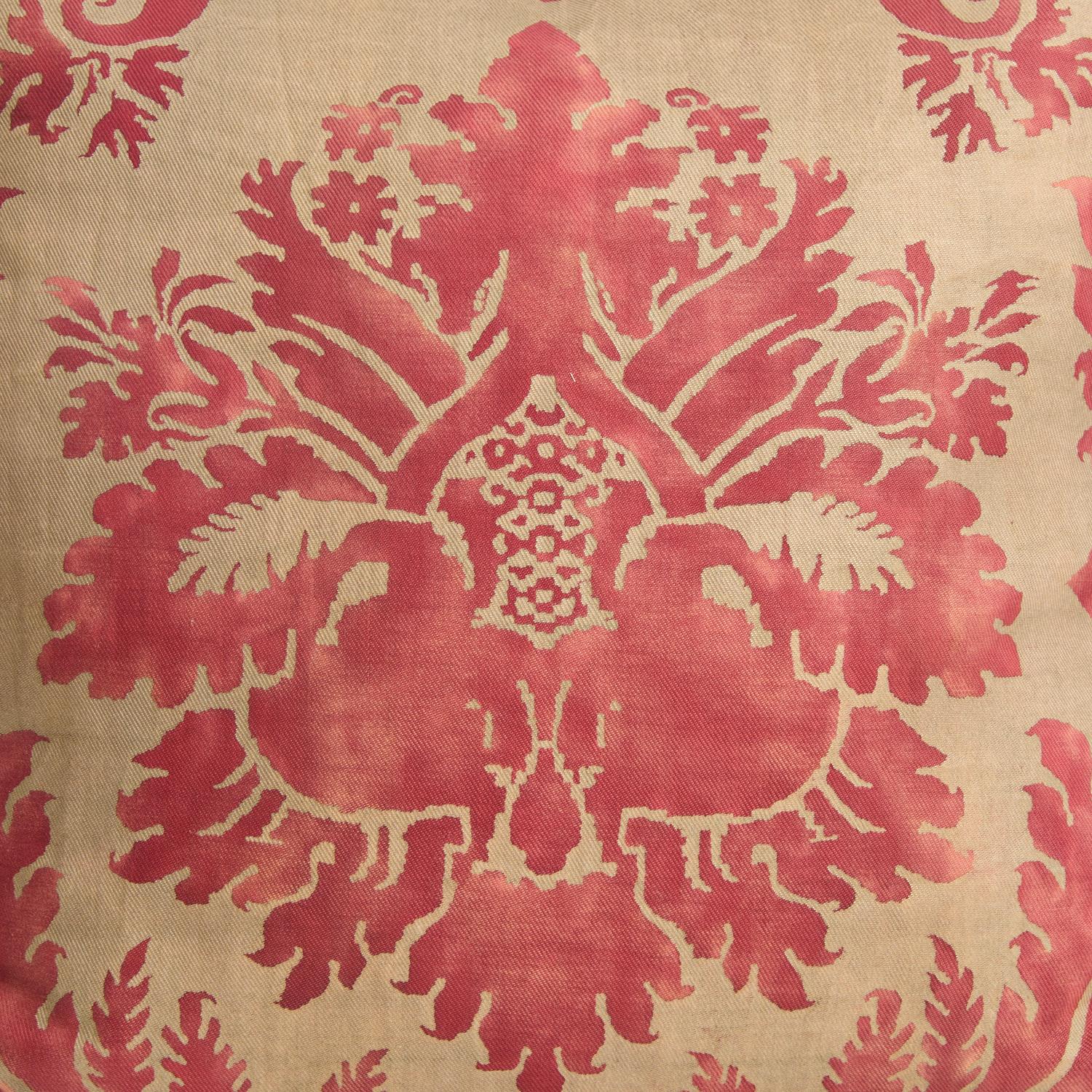 XXIe siècle et contemporain Paire de coussins Fortuny au motif Glicine en vente