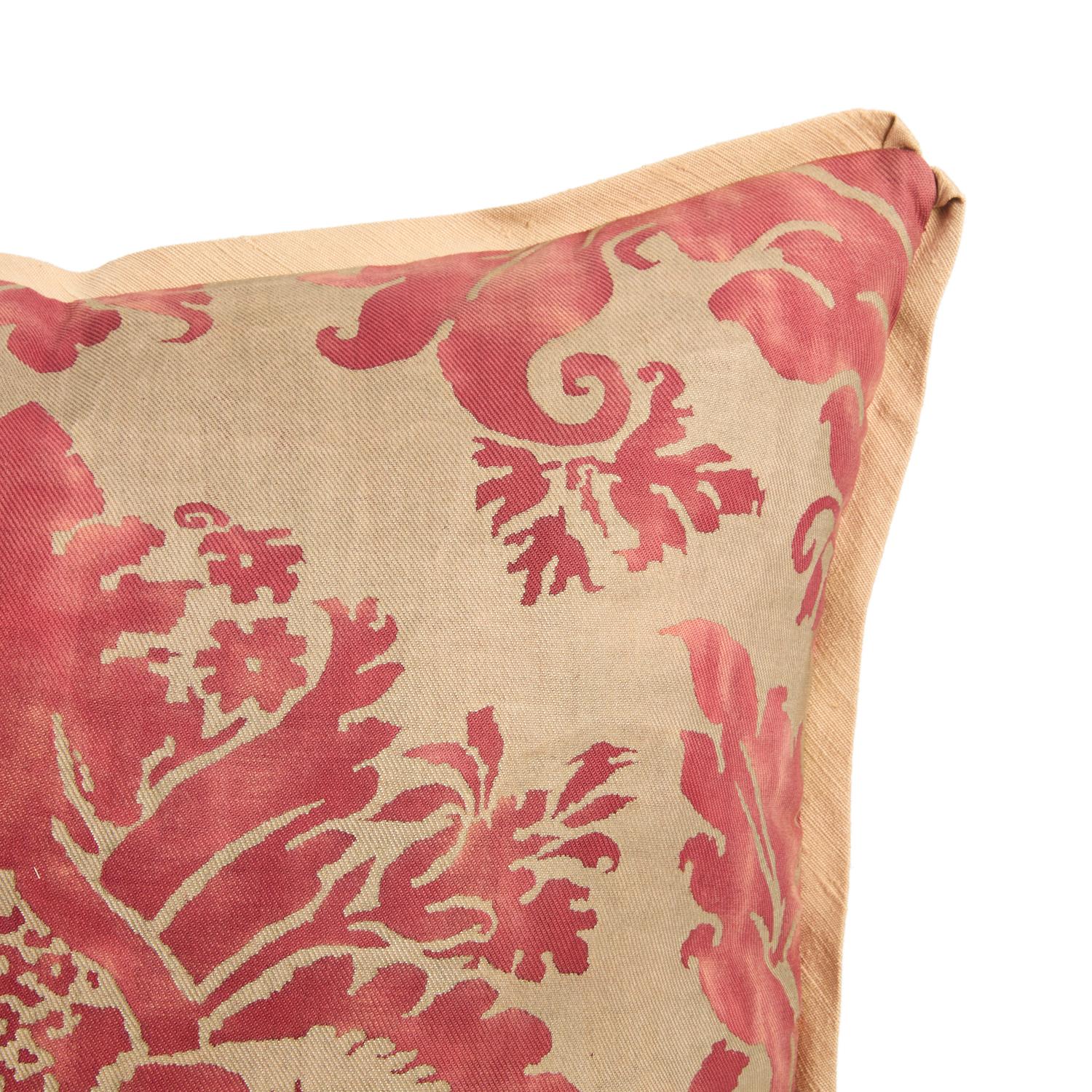 Lin Paire de coussins Fortuny au motif Glicine en vente