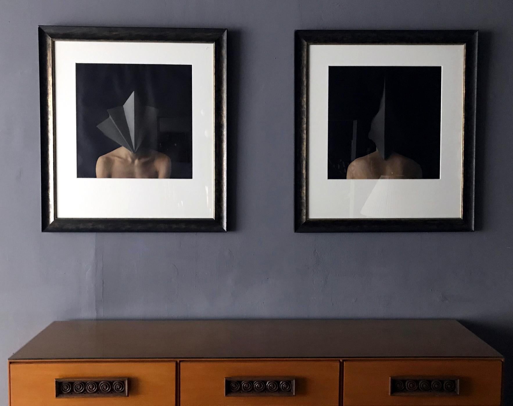 American Pair of Framed Photographs by Susan Fenton For Sale