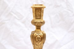 Pair of French 19th Century Louis XIV Style Candlesticks