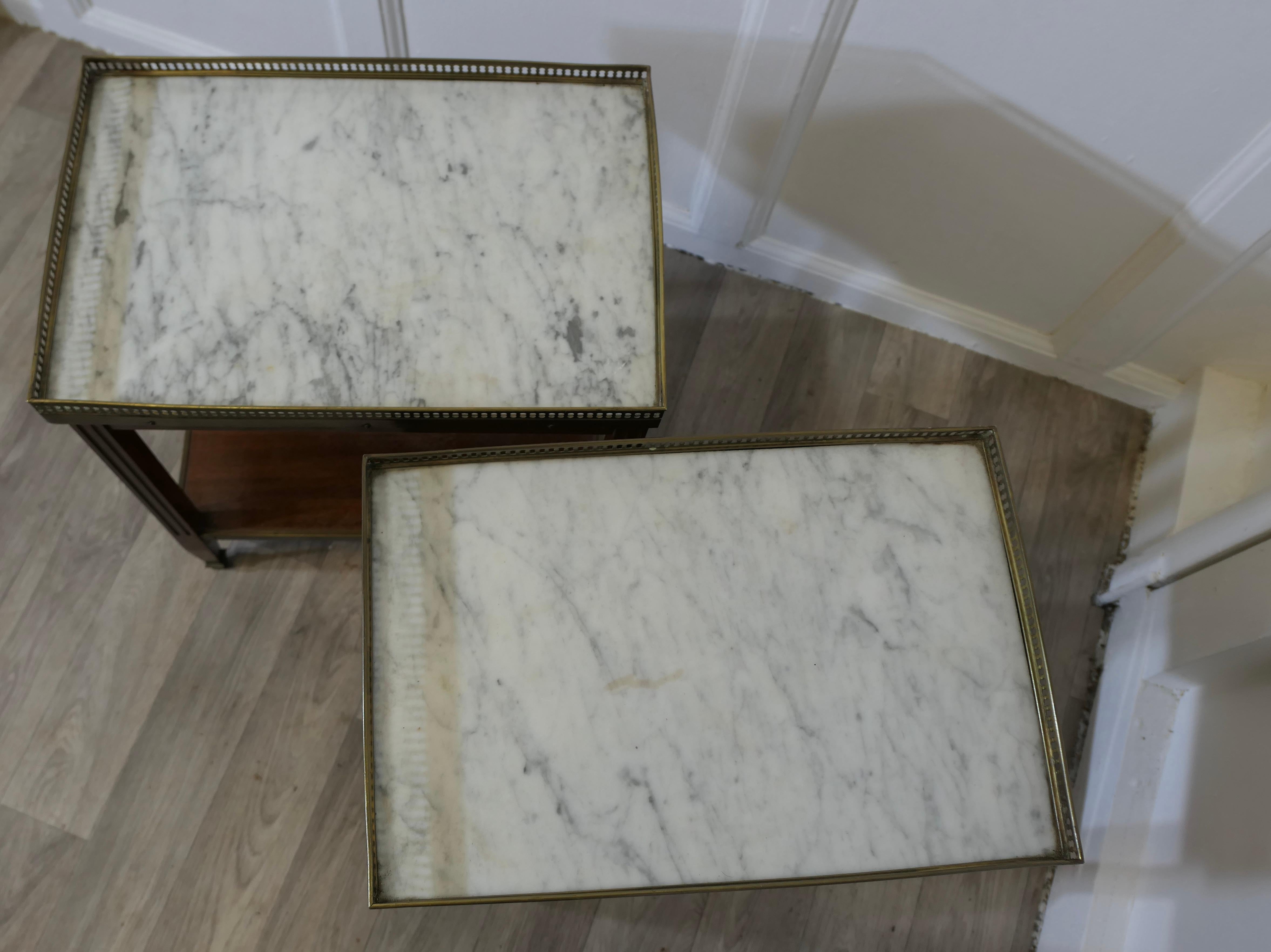 A Pair of French 19th Century Occasional Lamp Tables 3