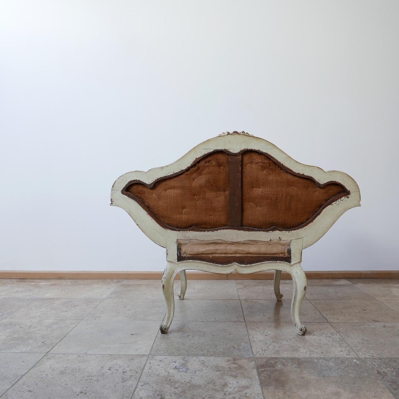 Paar französische antike Sessel im Angebot 5