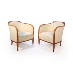 Pair of French Art Deco Armchairs