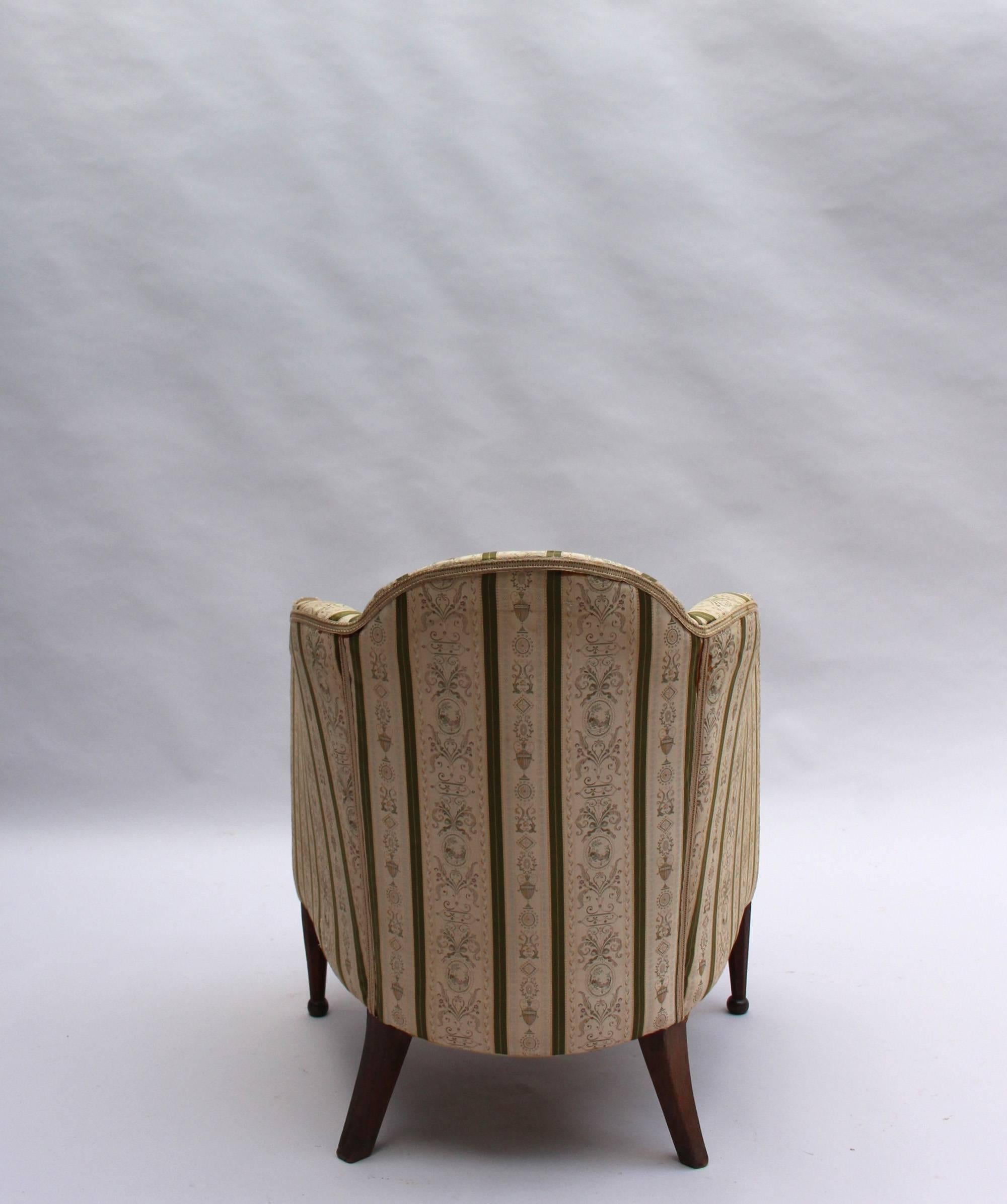Pair of French Art Deco Armchairs 3