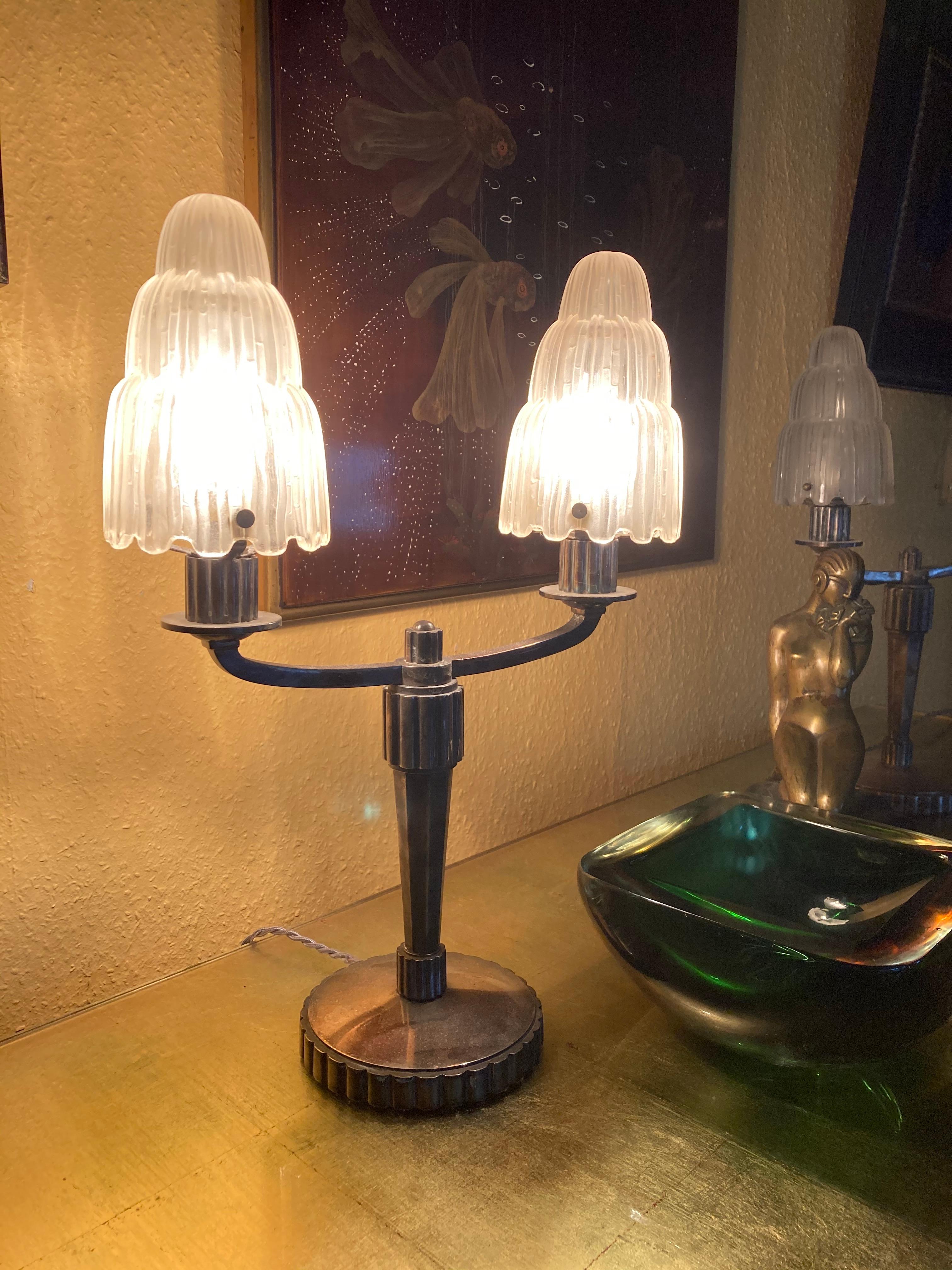 Early 20th Century Pair of French Art Deco 