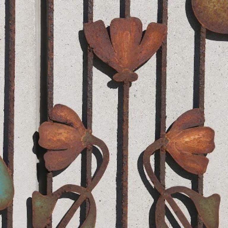 art nouveau garden gate