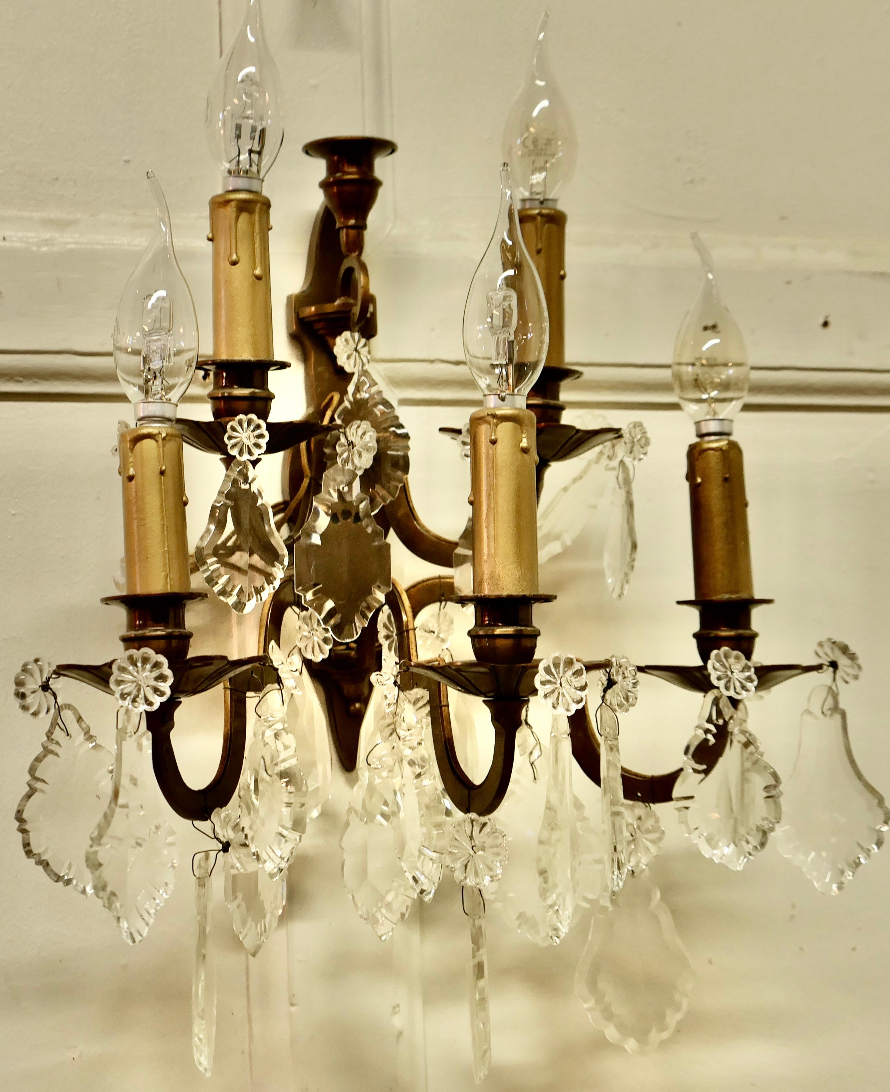 french vintage wall lights