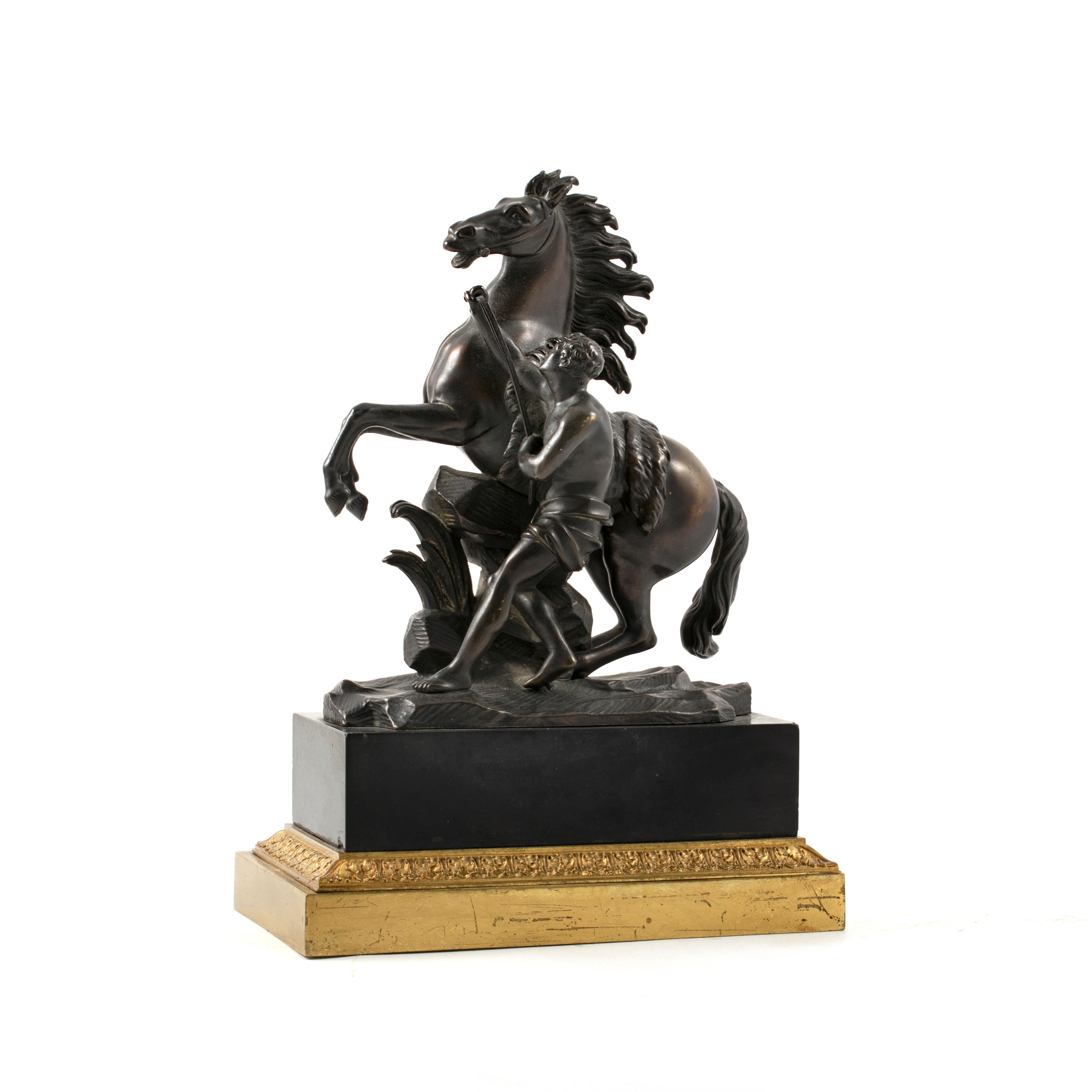 coustou bronze horse