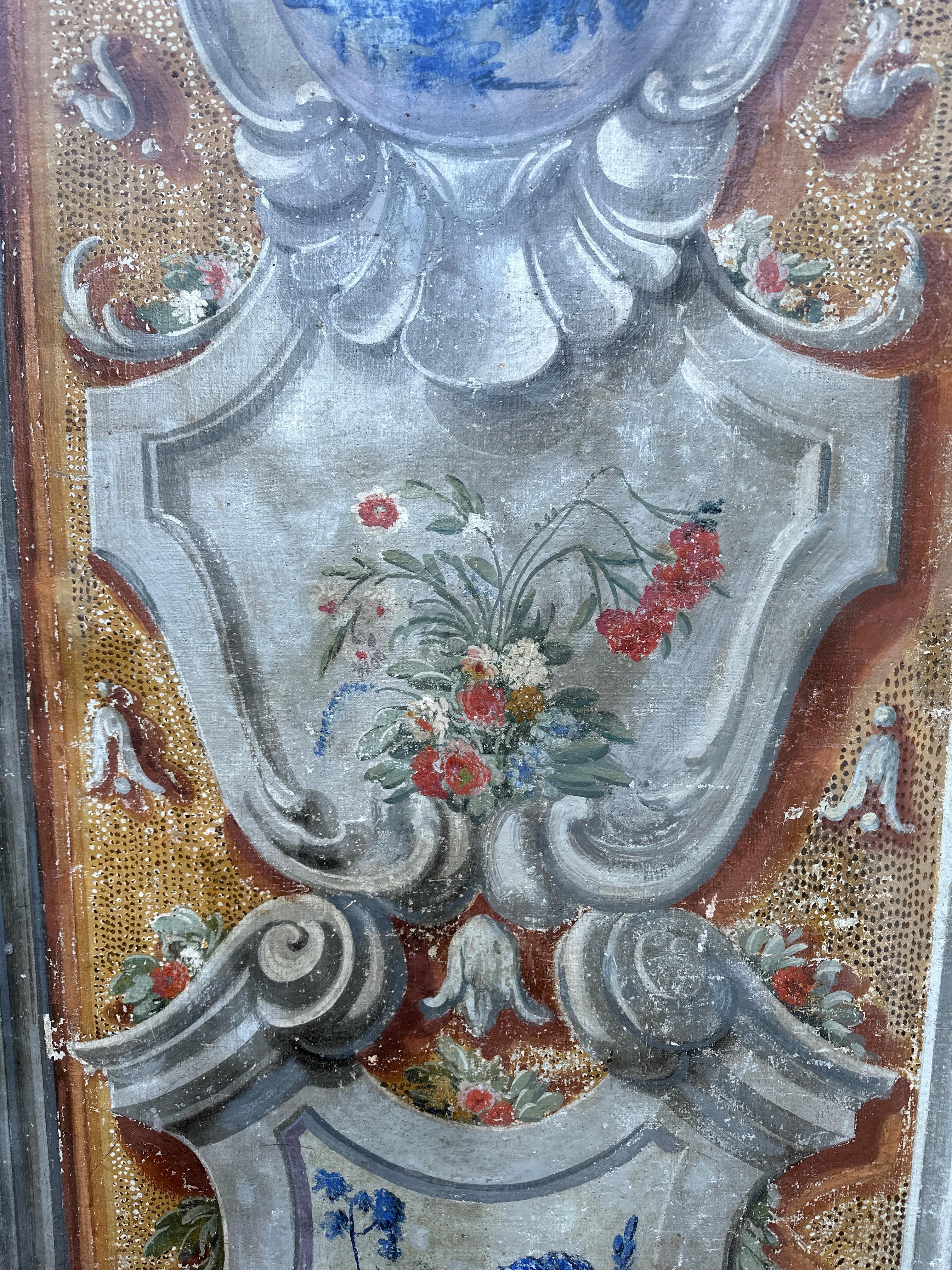 A pair of French château panels 2