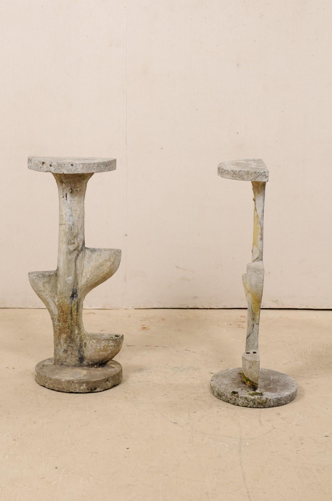 Pair of French Garden Sculptural Accents, Mid-20th Century 3