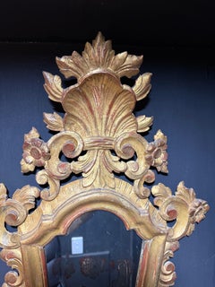 A Pair of French Girandole Giltwood Mirrors, 19th Century